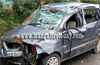 Kundapur:  Car overturns killing man returning home after brother’s funeral